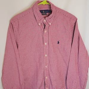 Ralph Lauren Slim Fit Stretch Oxford Men Size LG